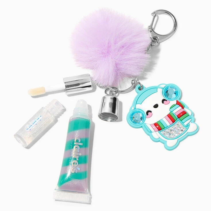 Coupon 🤩 Claire's Polar Bear Bling Lip Gloss Keychain 👏 2 Coupon 🤩 Claire's Polar Bear Bling Lip Gloss Keychain 👏 - Image 2