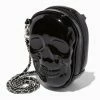 Wholesale ✔️ Claire's Skull Shaped Black Patent Crossbody Bag 😉