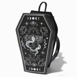 Cheapest β Claire's Coffin Shaped Celestial Black π Backpack π₯°