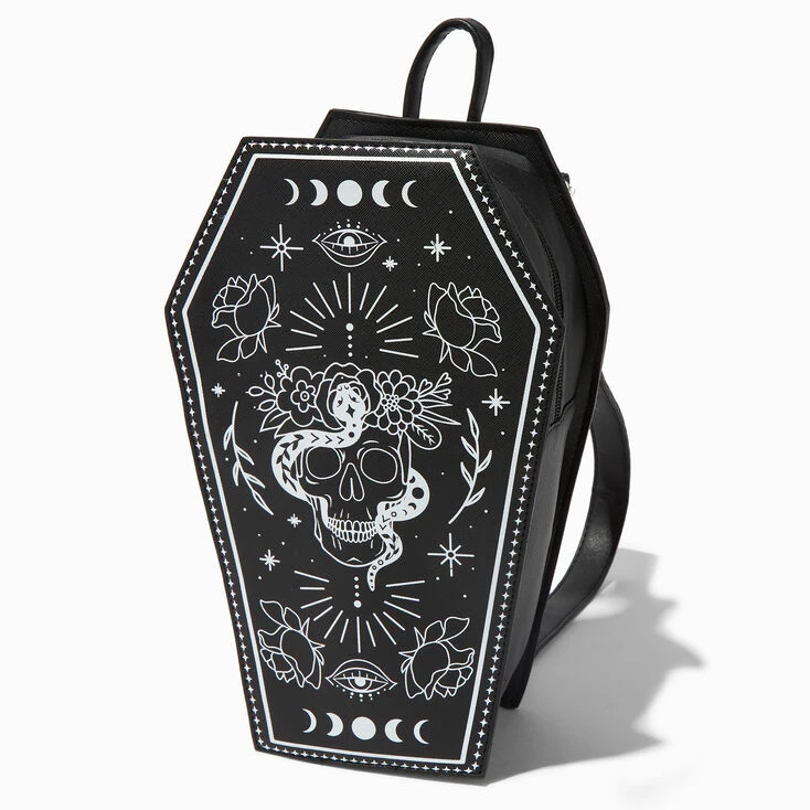 Cheapest β Claire's Coffin Shaped Celestial Black π Backpack π₯° 1 Cheapest β Claire's Coffin Shaped Celestial Black π Backpack π₯°