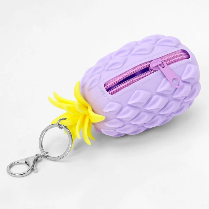 Top 10 π Claire's Pineapple Jelly Coin Purse Keyring - Light Purple π 2 Top 10 π Claire's Pineapple Jelly Coin Purse Keyring - Light Purple π - Image 2