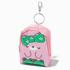 Cheap 😍 Claire's Sleepy Cat Mini 🎒 Backpack Keychain 🔔