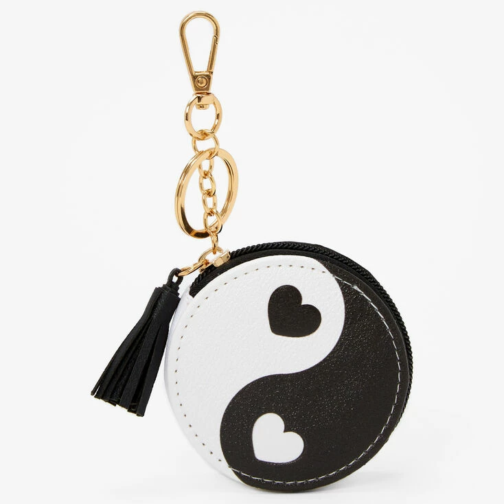 Deals ⌛ Claire's Yin Yang Round Coin Purse Keyring ✔️ 1 Deals ⌛ Claire's Yin Yang Round Coin Purse Keyring ✔️