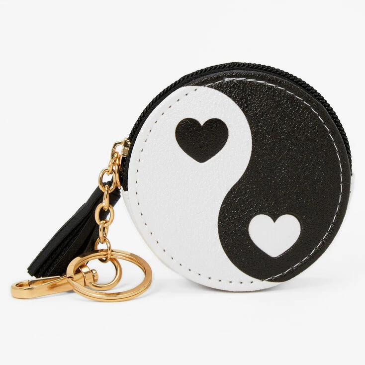 Deals ⌛ Claire's Yin Yang Round Coin Purse Keyring ✔️ 2 Deals ⌛ Claire's Yin Yang Round Coin Purse Keyring ✔️ - Image 2