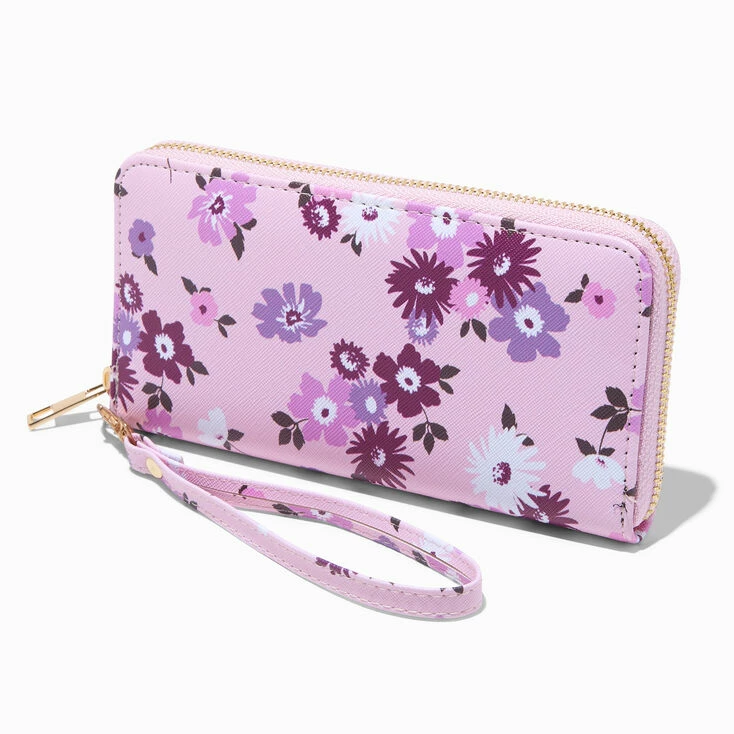 Buy βοΈ Claire's Lavender Floral Wristlet π₯ 1 Buy βοΈ Claire's Lavender Floral Wristlet π₯