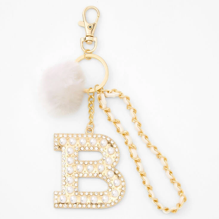 Best reviews of β Claire's Gold Bling Initial Pom Pom Keyring - White, B π 1 Best reviews of β Claire's Gold Bling Initial Pom Pom Keyring - White, B π