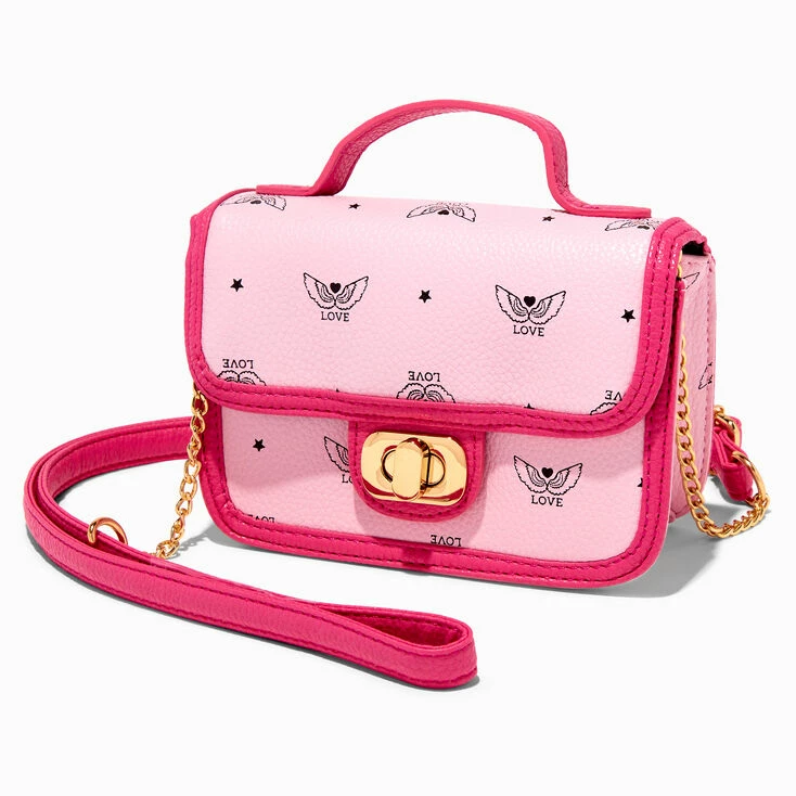 Buy 🥰 Claire's Love Angel Wings Pink Crossbody Bag 🔥 1 Buy 🥰 Claire's Love Angel Wings Pink Crossbody Bag 🔥