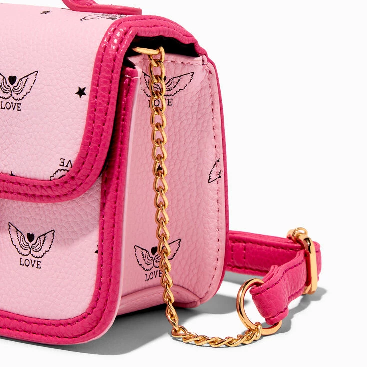 Buy 🥰 Claire's Love Angel Wings Pink Crossbody Bag 🔥 2 Buy 🥰 Claire's Love Angel Wings Pink Crossbody Bag 🔥 - Image 2