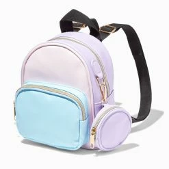 Top 10 βοΈ Claire's Pastel Colourblock Small π Backpack β