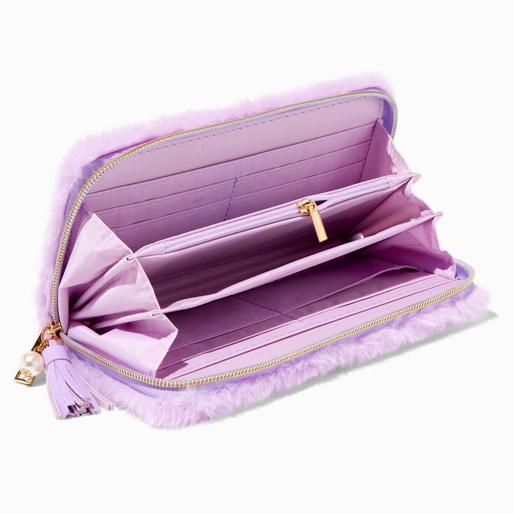 Top 10 π Claire's Lavender Furry Pearl Initial Wristlet Wallet - A β¨ 2 Top 10 π Claire's Lavender Furry Pearl Initial Wristlet Wallet - A β¨ - Image 2