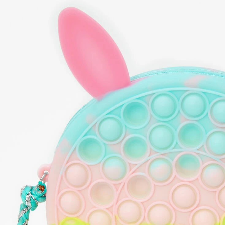 Cheapest 🎉 Claire's Club Bunny Popper Fidget Toy Crossbody Purse 🥰 2 Cheapest 🎉 Claire's Club Bunny Popper Fidget Toy Crossbody Purse 🥰 - Image 2
