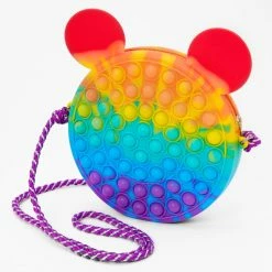 Budget 🥰 Claire's Club Bear Popper Fidget Toy Crossbody Purse 🔔