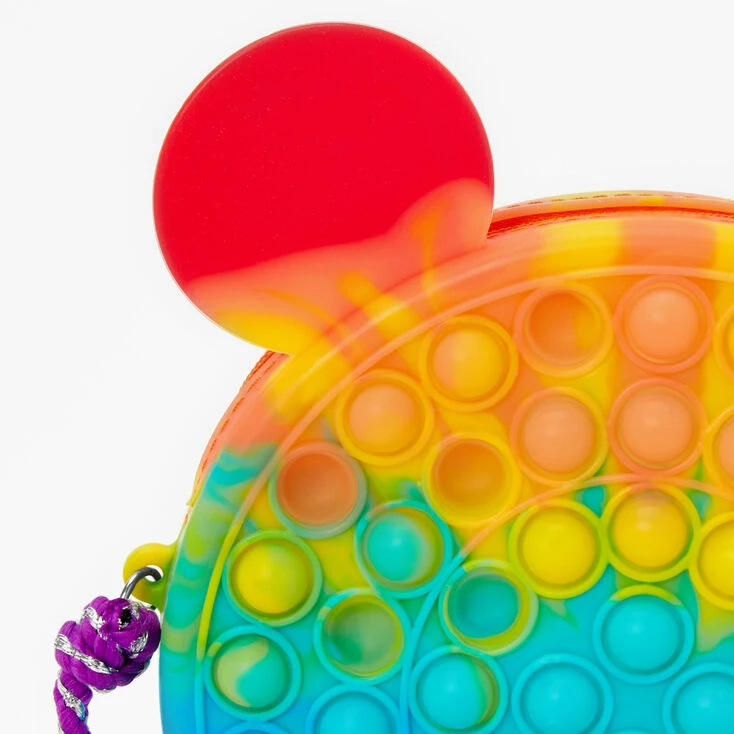 Budget 🥰 Claire's Club Bear Popper Fidget Toy Crossbody Purse 🔔 2 Budget 🥰 Claire's Club Bear Popper Fidget Toy Crossbody Purse 🔔 - Image 2