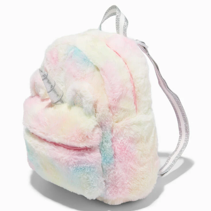 Wholesale โจ Claire's Pastel Tie Dye Unicorn Furry Mini ๐ Backpack ๐ 1 Wholesale โจ Claire's Pastel Tie Dye Unicorn Furry Mini ๐ Backpack ๐