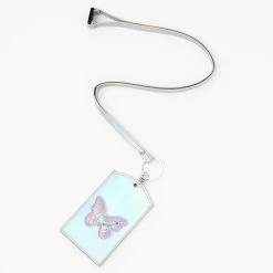Best reviews of ✨ Claire's Purple Butterfly Shakey Confetti ID Lanyard 🛒