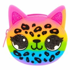 Front Page 17 New ✨ Claire's Lulu The Leopard Jelly Coin Purse 🔥