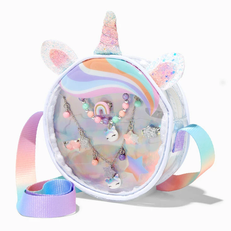 Best reviews of 👏 Claire's Club Sparkle Unicorn Jewellery Set Crossbody Bag 🌟 1 Best reviews of 👏 Claire's Club Sparkle Unicorn Jewellery Set Crossbody Bag 🌟