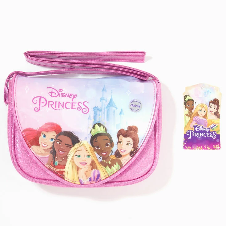 Outlet 😀 Claire's ©Disney Princess Pink Crossbody Bag 🧨 1 Outlet 😀 Claire's ©Disney Princess Pink Crossbody Bag 🧨