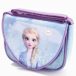 Brand new 👏 Claire's ©Disney Frozen Purple Glittery Elsa Crossbody Bag 🛒 6 Brand new 👏 Claire's ©Disney Frozen Purple Glittery Elsa Crossbody Bag 🛒 -Claire’s Shop 33513 3