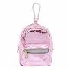 Promo 😍 Claire's Metallic Love Script Mini 🎒 Backpack Keychain - Pink 🥰