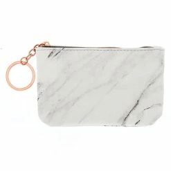 Cheap 😉 Claire's Marble Coin Purse - White ⌛