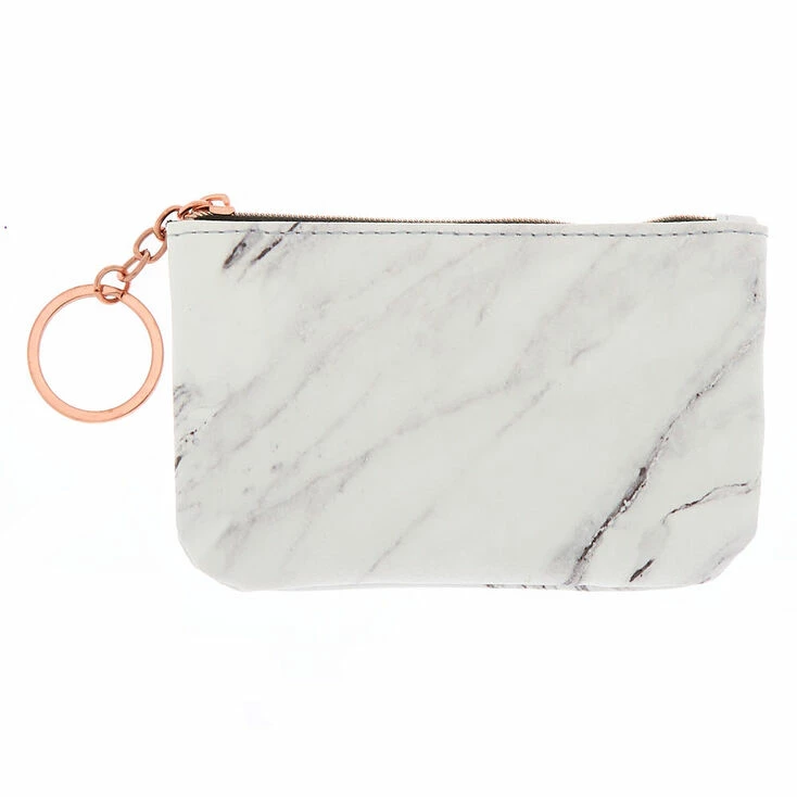 Cheap π Claire's Marble Coin Purse - White β 1 Cheap π Claire's Marble Coin Purse - White β
