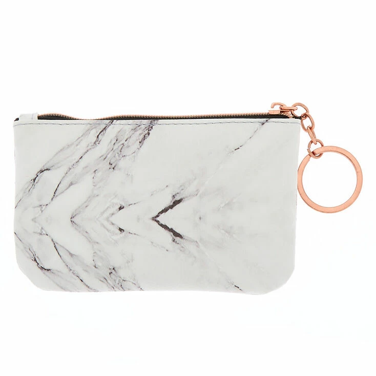 Cheap π Claire's Marble Coin Purse - White β 2 Cheap π Claire's Marble Coin Purse - White β - Image 2