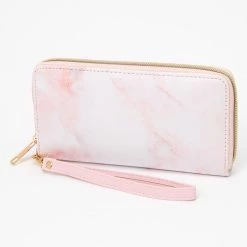 Hot Sale ✨ Claire's Pink Marble Wristlet 🤩