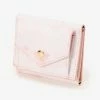 Budget 👏 Claire's Pink Marble Trifold Wallet 😍