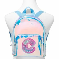 Outlet π Claire's Holographic Initial Mini π Backpack - C π― 5 Outlet π Claire's Holographic Initial Mini π Backpack - C π― -Claireβs Shop 59301 3