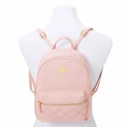 Budget π Claire's Pink Pearl Quilted Small π Backpack π₯ 5 Budget π Claire's Pink Pearl Quilted Small π Backpack π₯ -Claireβs Shop 61247 3