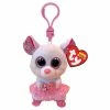 Top 10 🔥 Claire's Ty® Beanie Boos Nina The Mouse Keyring Clip ✨