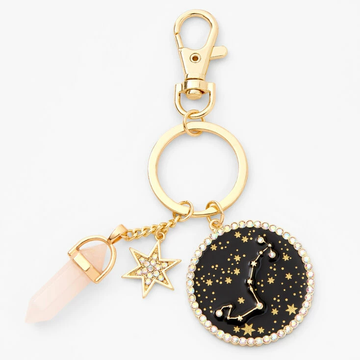 Best deal π Claire's Gold Mystical Gem Zodiac Keyring - Scorpio π 1 Best deal π Claire's Gold Mystical Gem Zodiac Keyring - Scorpio π