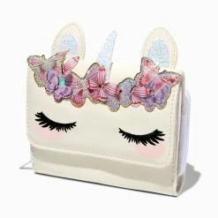 Best deal 😉 Claire's White Butterfly Unicorn Wallet ⭐