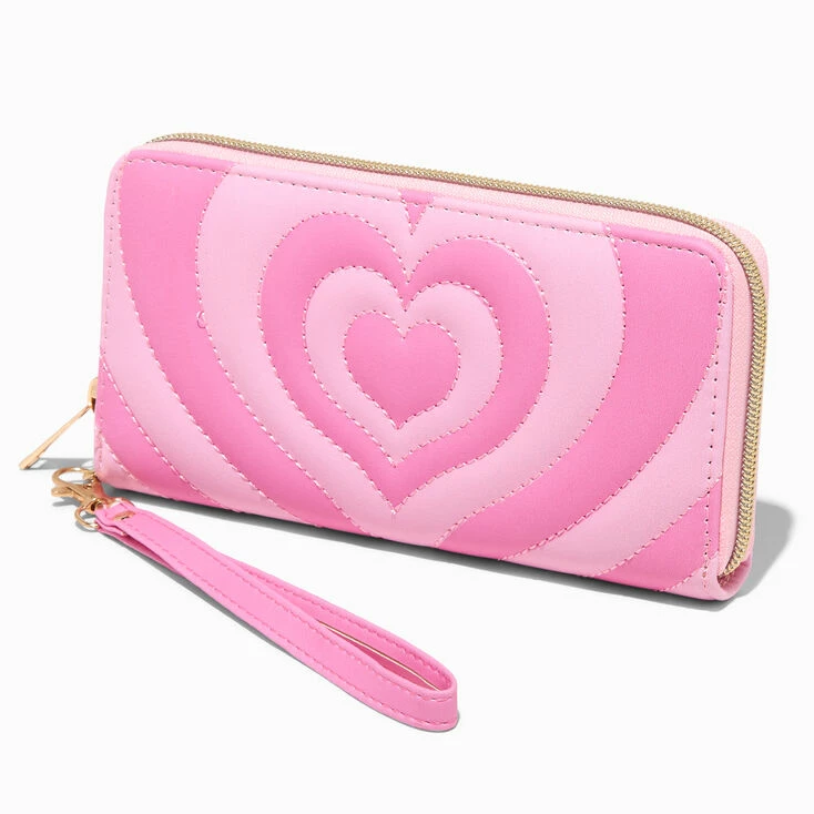 Coupon ✔️ Claire's Heartthrob Pink Quilted Wristlet Wallet ✔️ 1 Coupon ✔️ Claire's Heartthrob Pink Quilted Wristlet Wallet ✔️