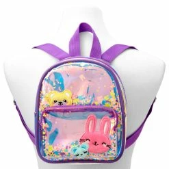 Brand new β¨ Claire's Club Purple Transparent Confetti Animal Pals Mini π Backpack β 5 Brand new β¨ Claire's Club Purple Transparent Confetti Animal Pals Mini π Backpack β -Claireβs Shop 78167 3
