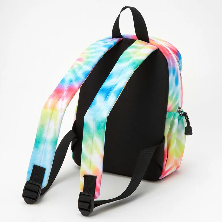 Hot Sale π Claire's Rainbow Tie Dye Small π Backpack π 2 Hot Sale π Claire's Rainbow Tie Dye Small π Backpack π - Image 2