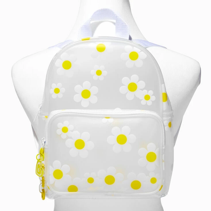 Best Sale ๐ Claire's Yellow Daisy Translucent Mini ๐ Backpack ๐ 3 Best Sale ๐ Claire's Yellow Daisy Translucent Mini ๐ Backpack ๐ - Image 3