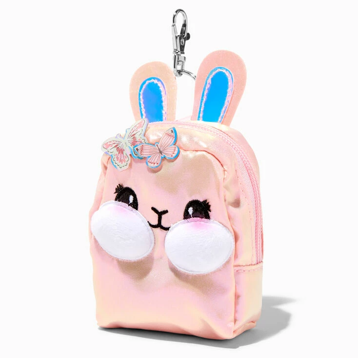 Wholesale ⌛ Claire's Pink Bunny 4'' 🎒 Backpack Stationery Set ✨ 2 Wholesale ⌛ Claire's Pink Bunny 4'' 🎒 Backpack Stationery Set ✨ - Image 2