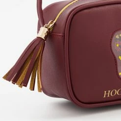 Cheapest 😍 Claire's Harry Potter™ Gryffindor Crossbody Bag – Burgundy ✔️ -Claire’s Shop 83680 3