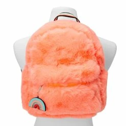 Best Sale โ๏ธ Claire's Coral Furry ๐ Backpack ๐ 6 Best Sale โ๏ธ Claire's Coral Furry ๐ Backpack ๐ -Claireโs Shop 88785 3