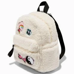 Best reviews of 😀 Claire's Y2K Patch Furry Mini 🎒 Backpack 🌟