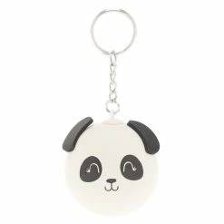 Flash Sale 🎁 Claire's Panda Stress Ball Keychain - White 👏