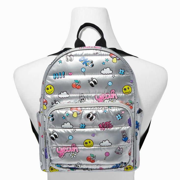 Wholesale π Claire's Y2K Icons Nylon Mini π Backpack β 3 Wholesale π Claire's Y2K Icons Nylon Mini π Backpack β - Image 3