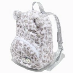 Cheap π Claire's Club Snow Leopard Furry Mini π Backpack π