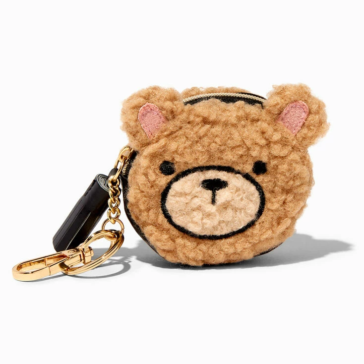 Discount 😉 Claire's Furry Brown Bear Coin Purse 👏 2 Discount 😉 Claire's Furry Brown Bear Coin Purse 👏 - Image 2