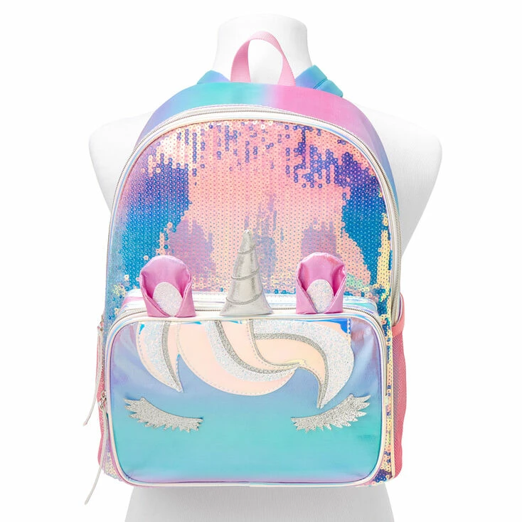 Flash Sale π₯° Claire's Unicorn Iridescent Sequin π Backpack π 3 Flash Sale π₯° Claire's Unicorn Iridescent Sequin π Backpack π - Image 3