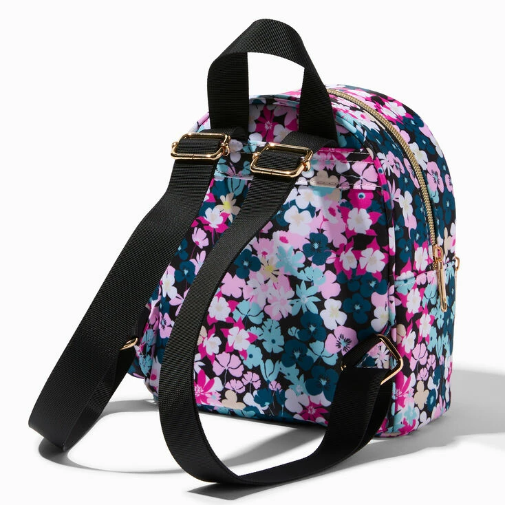 Discount 🎁 Claire's Lavender Floral Mini 🎒 Backpack 🌟 2 Discount 🎁 Claire's Lavender Floral Mini 🎒 Backpack 🌟 - Image 2