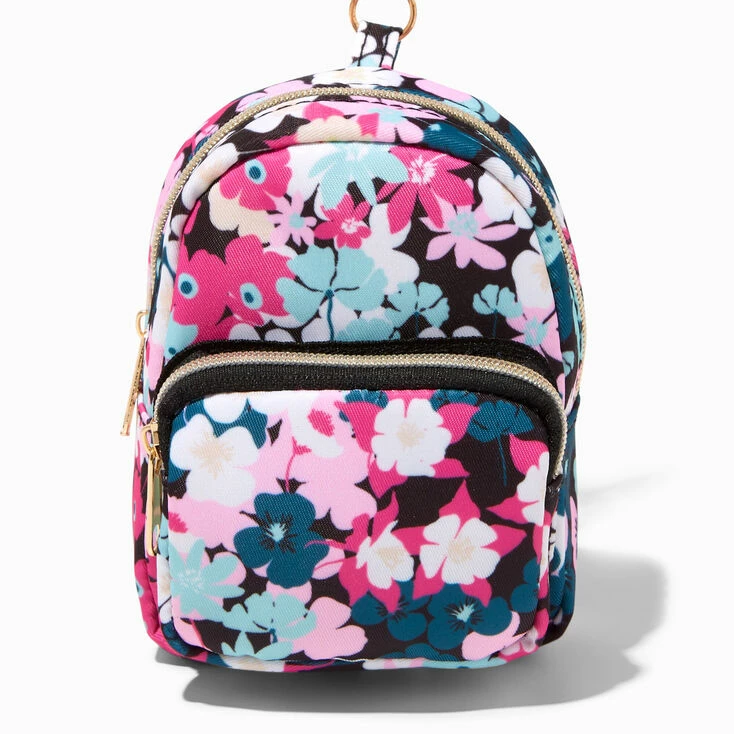 Cheap 🎁 Claire's Lavender Floral Mini 🎒 Backpack Keychain 🤩 2 Cheap 🎁 Claire's Lavender Floral Mini 🎒 Backpack Keychain 🤩 - Image 2