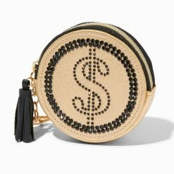Flash Sale 😍 Claire's Gold Coin Bedazzled Coin Purse 🥰